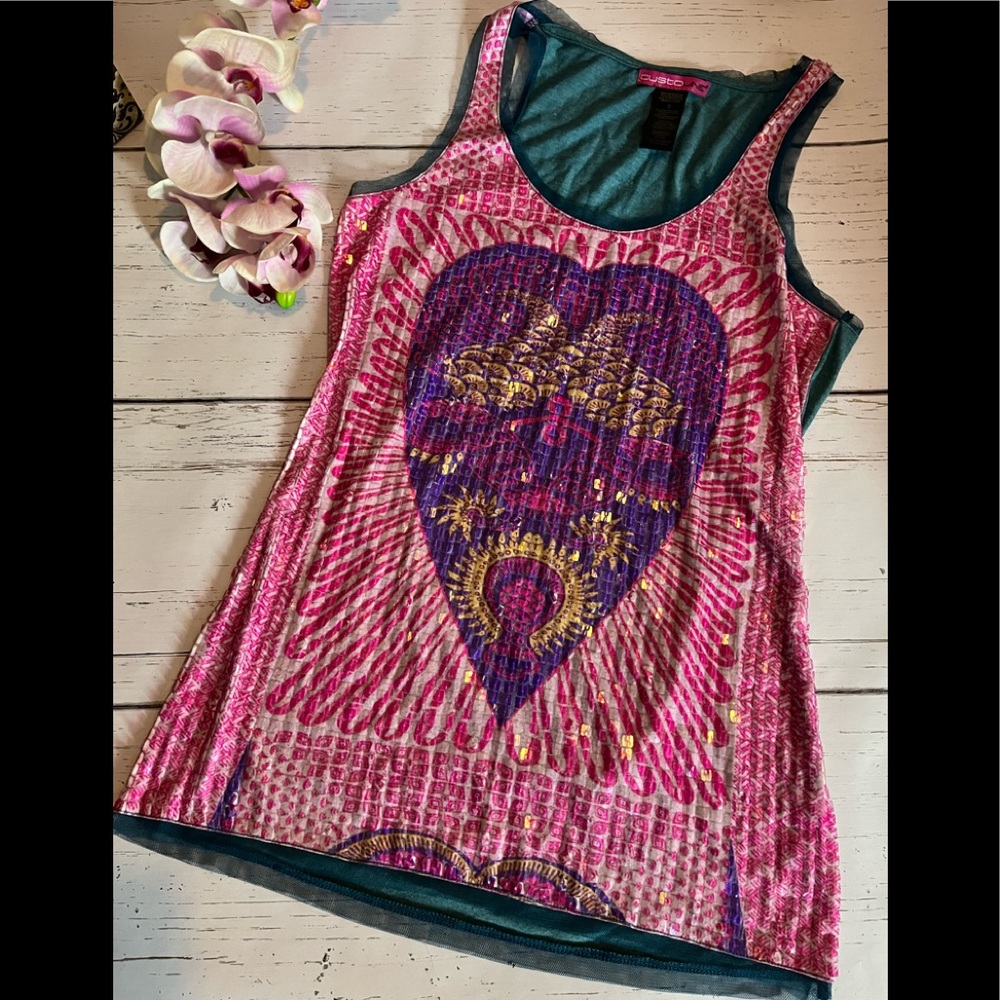 Stunning Custo Barcelona tank top